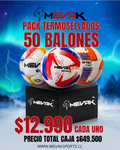 PACK DE 50 BALONES TERMOSELLADOS