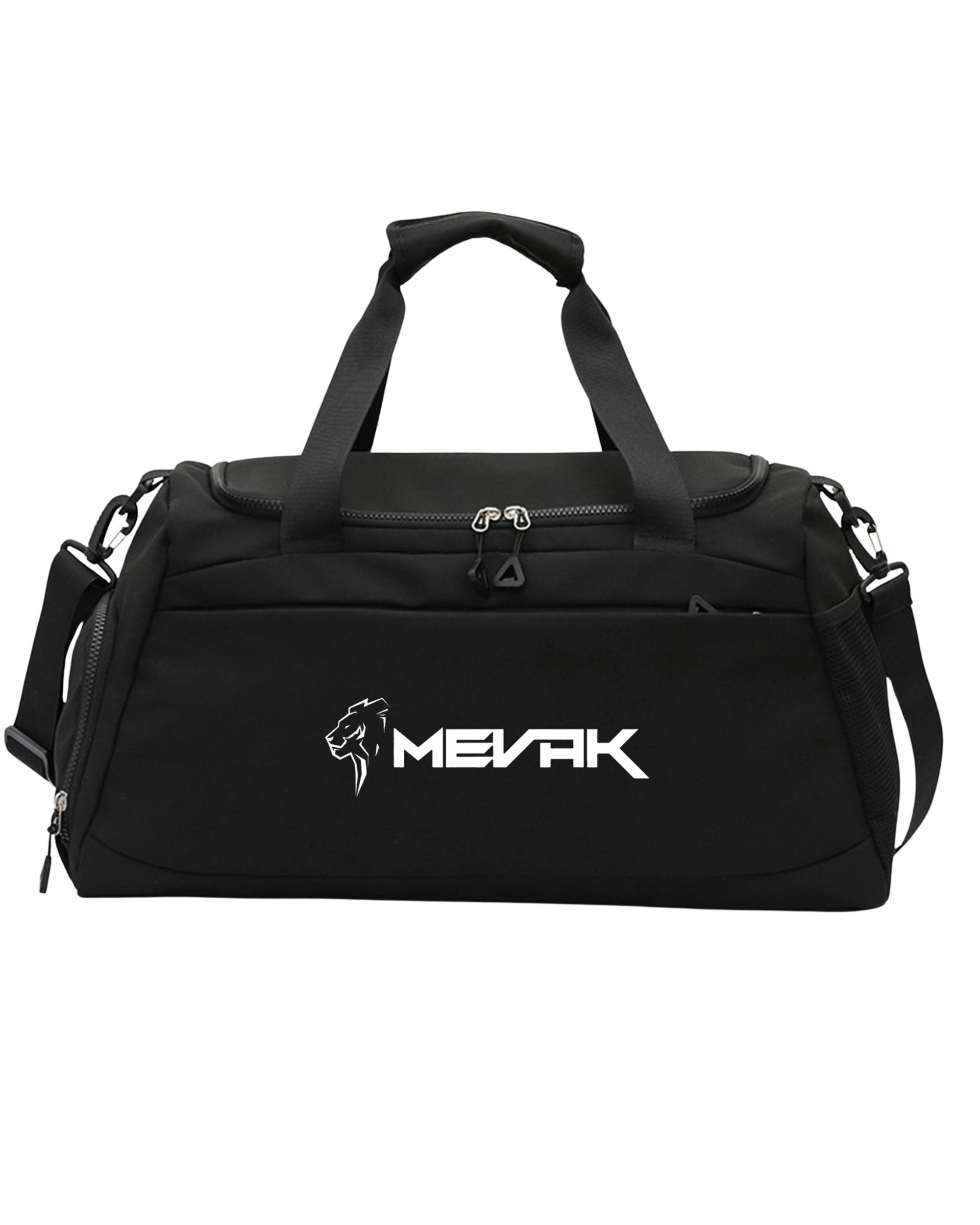 Bolso de mano deportivo negro Mevak
