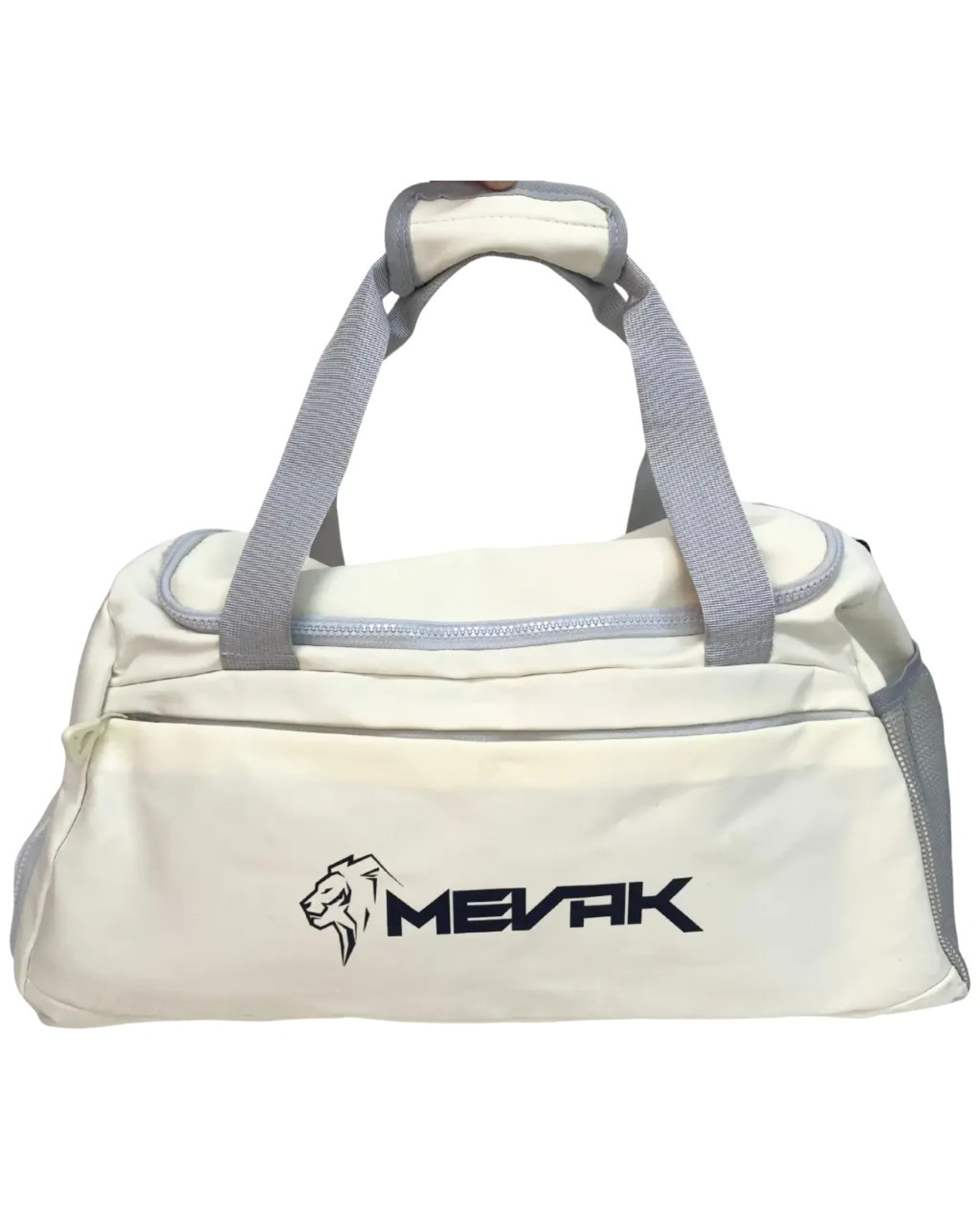 Bolso de mano deportivo blanco Mevak