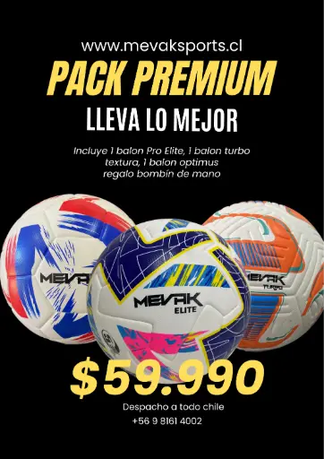 Pack 3 balones Premium
