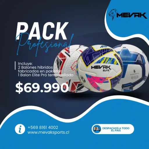 Pack 3 balones PRO