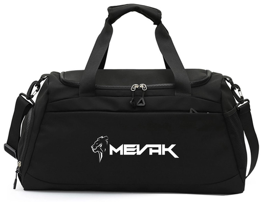 Bolso de mano deportivo negro Mevak